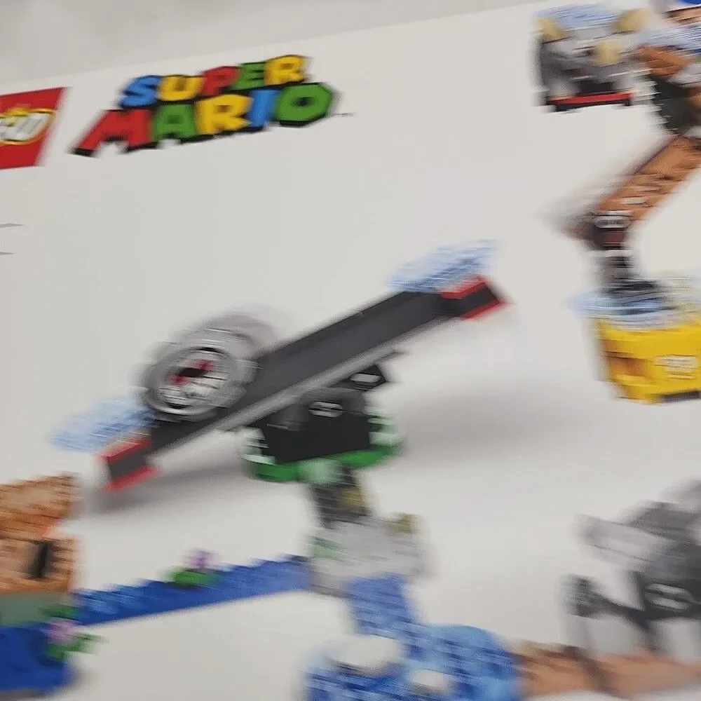 LEGO Super Mario Reznor Knockdown Expansion Set 71390 862 Pieces Toad Grrrol '21
